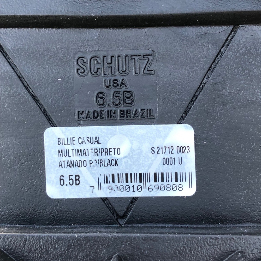 Schutz Chelsea Boots Black Womens 6.5 Chunky Grunge Billie Casual Thursday Biker - Picture 2 of 13